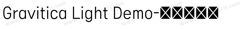 Gravitica Light Demo字体转换